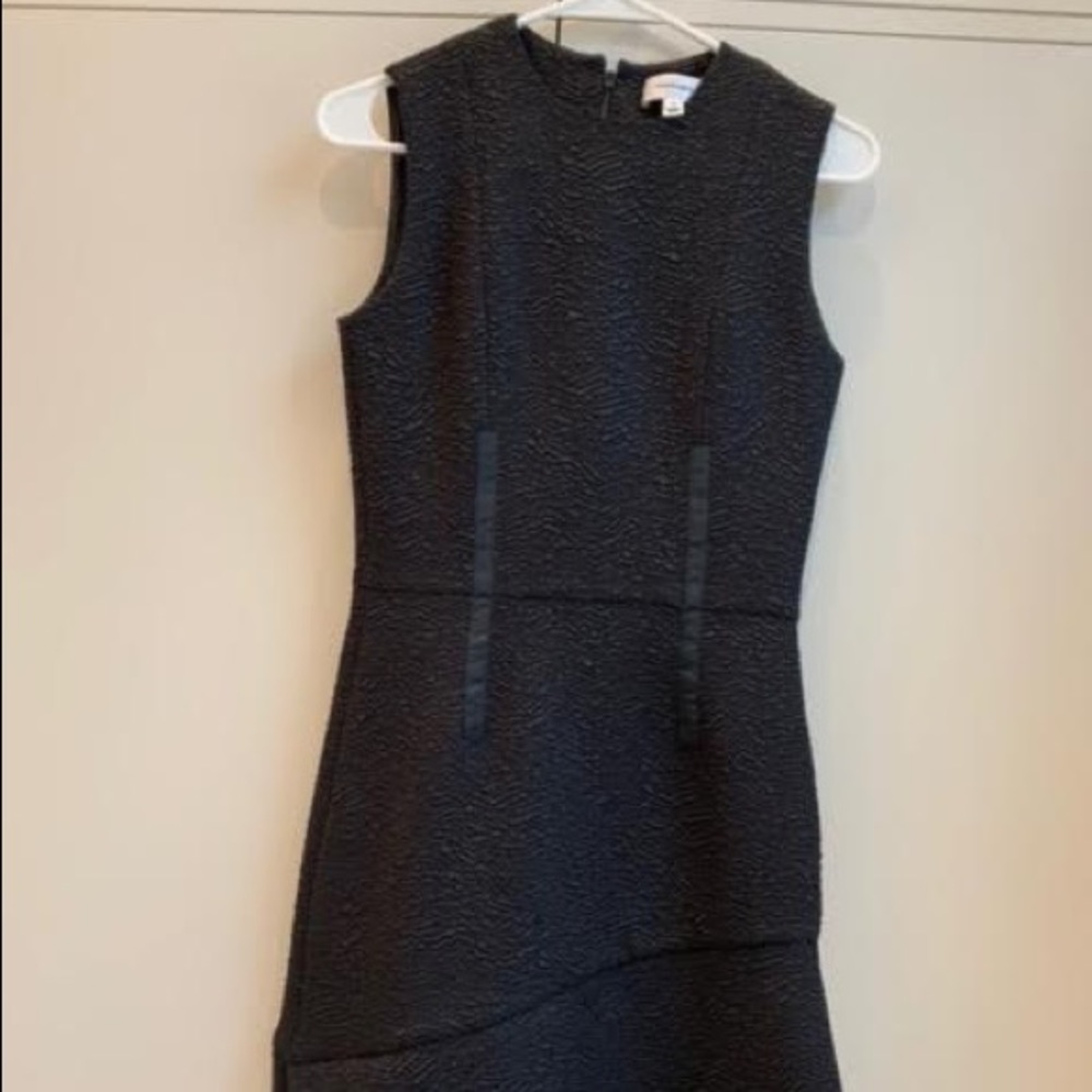 Carven Asymmetrical Black Dress- US Size 2